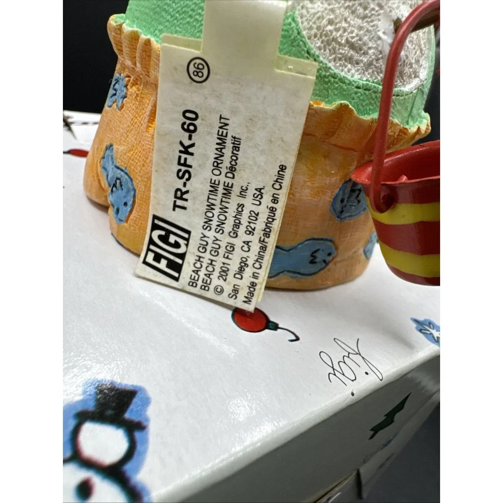 2001 ‎ Figi Graphics  Xmas Ornament 